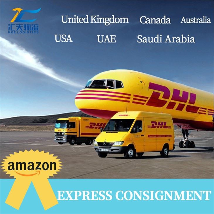 Correio de entrega rápida Porta a porta Logística DHL Express Shipping China To USA Air Express